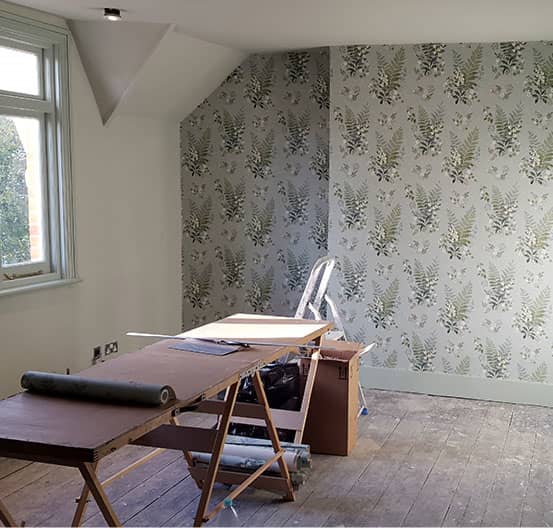 quality wallpapering Wimbledon